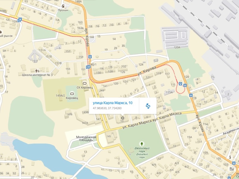 Карта проезда Карта проезда
